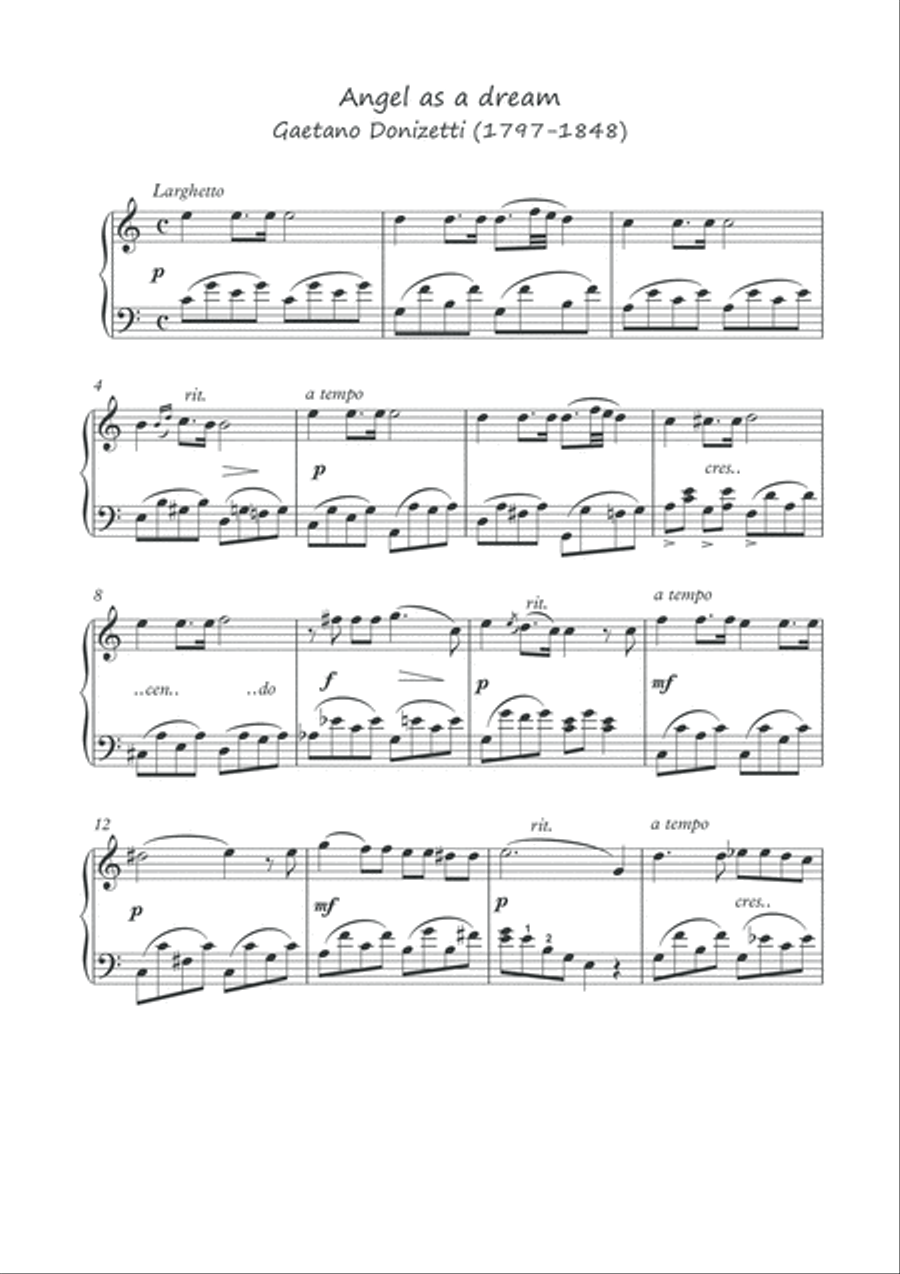 Opera Love Songs for piano Piano Solo scores gallery preview page 2