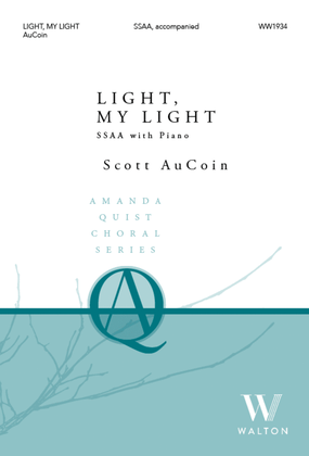 Book cover for Light, my light