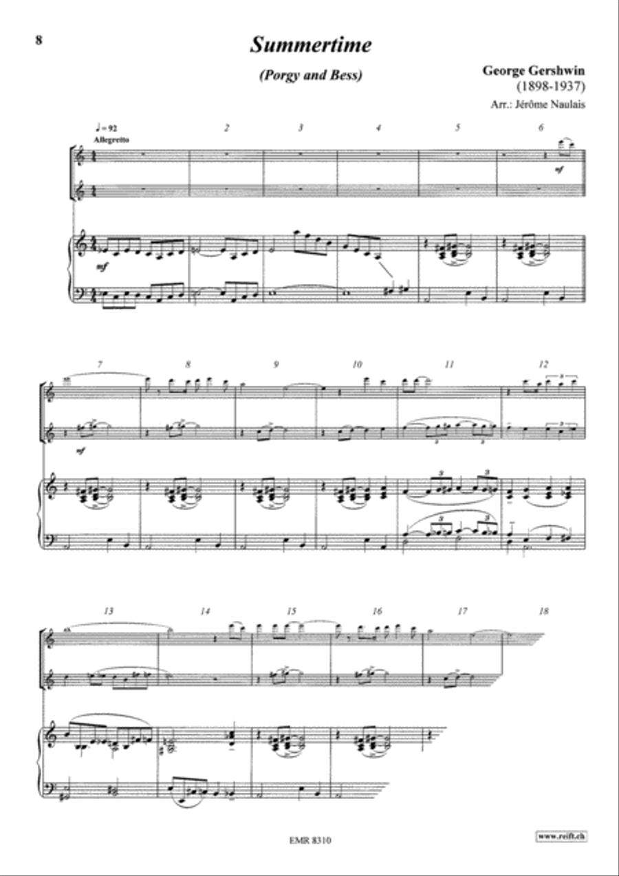 Album Volume 10 Flute Duet scores gallery preview page 5