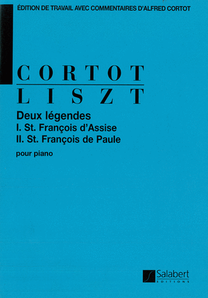Book cover for Deux légendes