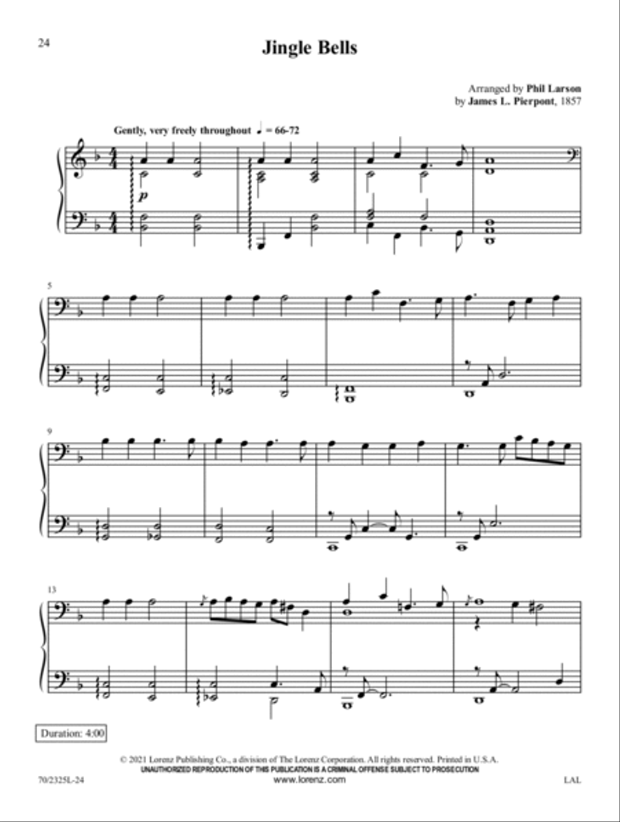 Some Cozy Christmas Piano Piano Solo scores gallery preview page 12