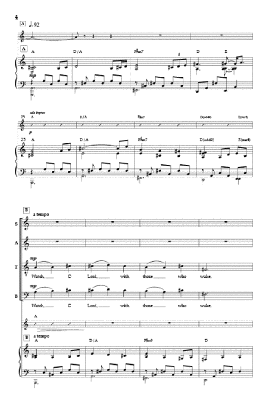 Evening Prayer Divisi scores gallery preview page 3