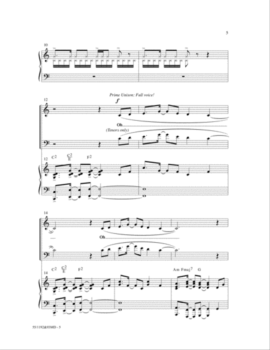 The Lamb 4-Part scores gallery preview page 3