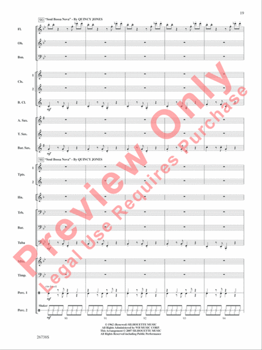 Superheroes R Us Concert Band scores gallery preview page 20