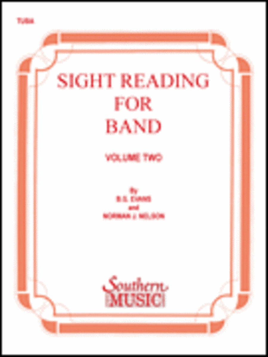 Sight Reading for Band, Book 2