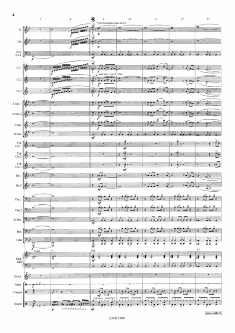 La Musique La Musique Concert Band scores gallery preview page 5
