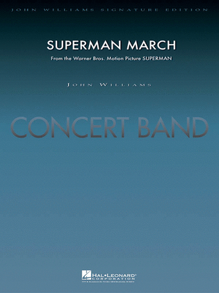 Book cover for Superman March