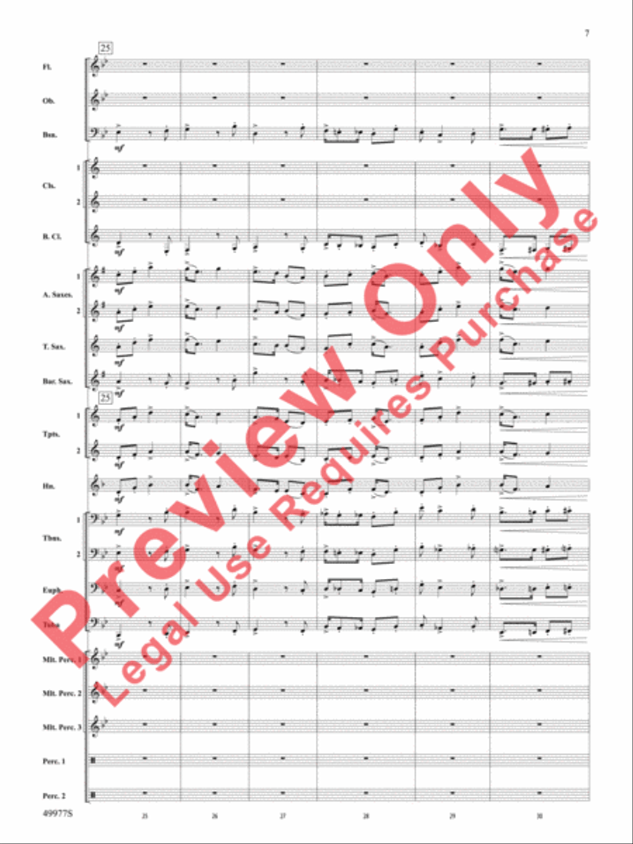 Tha Mi Sgìth Tha Mi Sgìth Concert Band scores gallery preview page 8