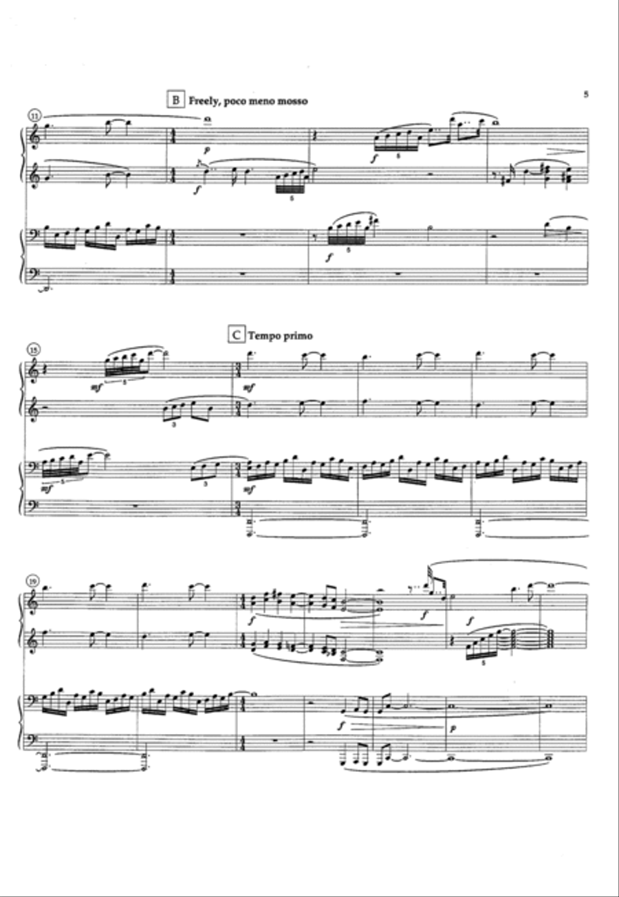Canticle of Mary Canticle of Mary SSA scores gallery preview page 5