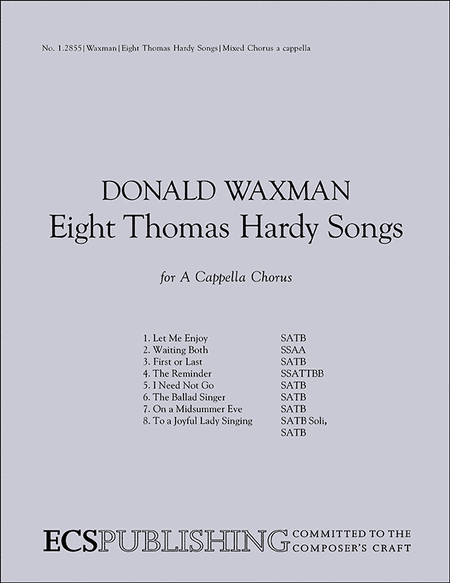 Eight Thomas Hardy Songs image number null