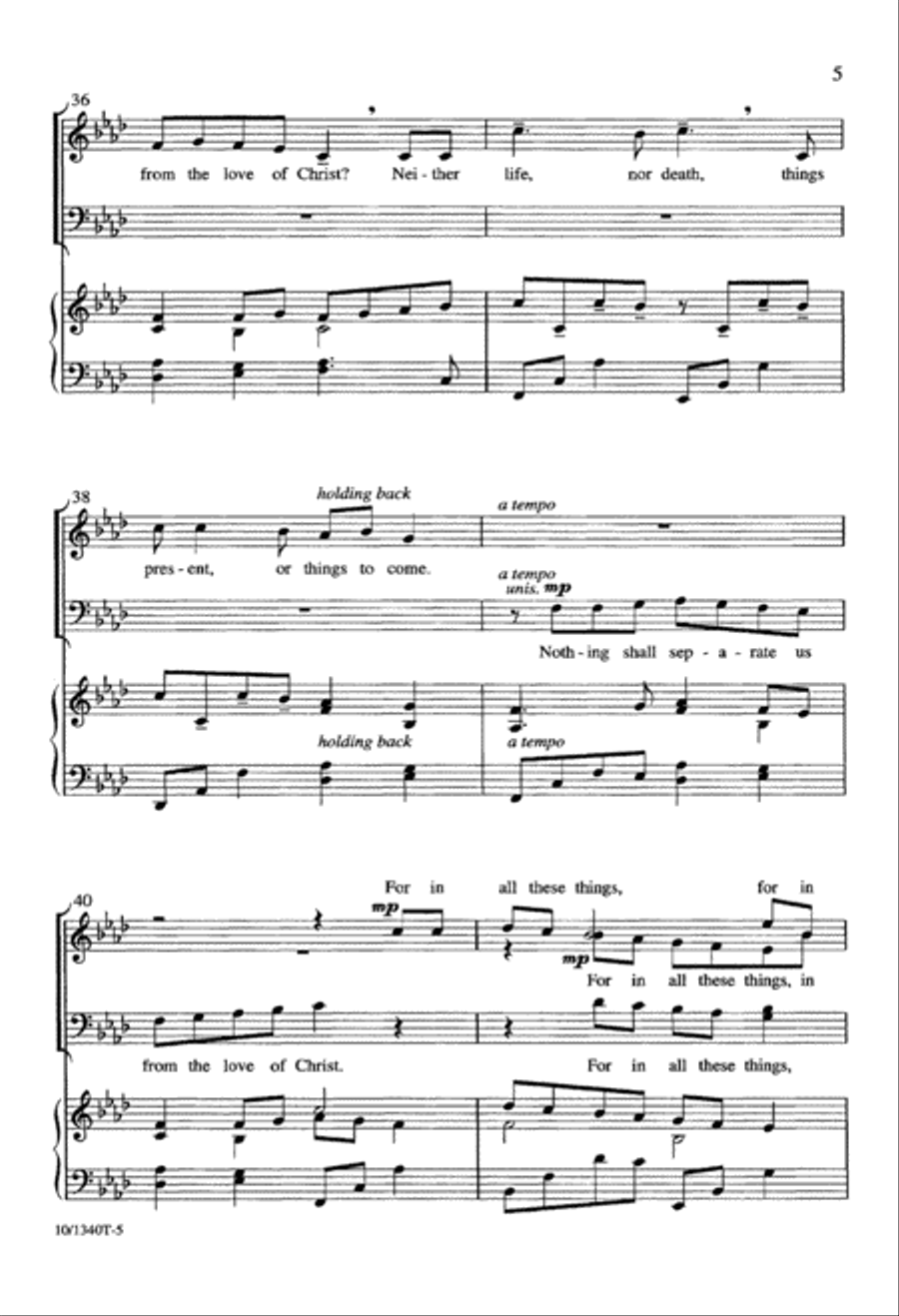 Crown Him Lord of All 4-Part scores gallery preview page 5