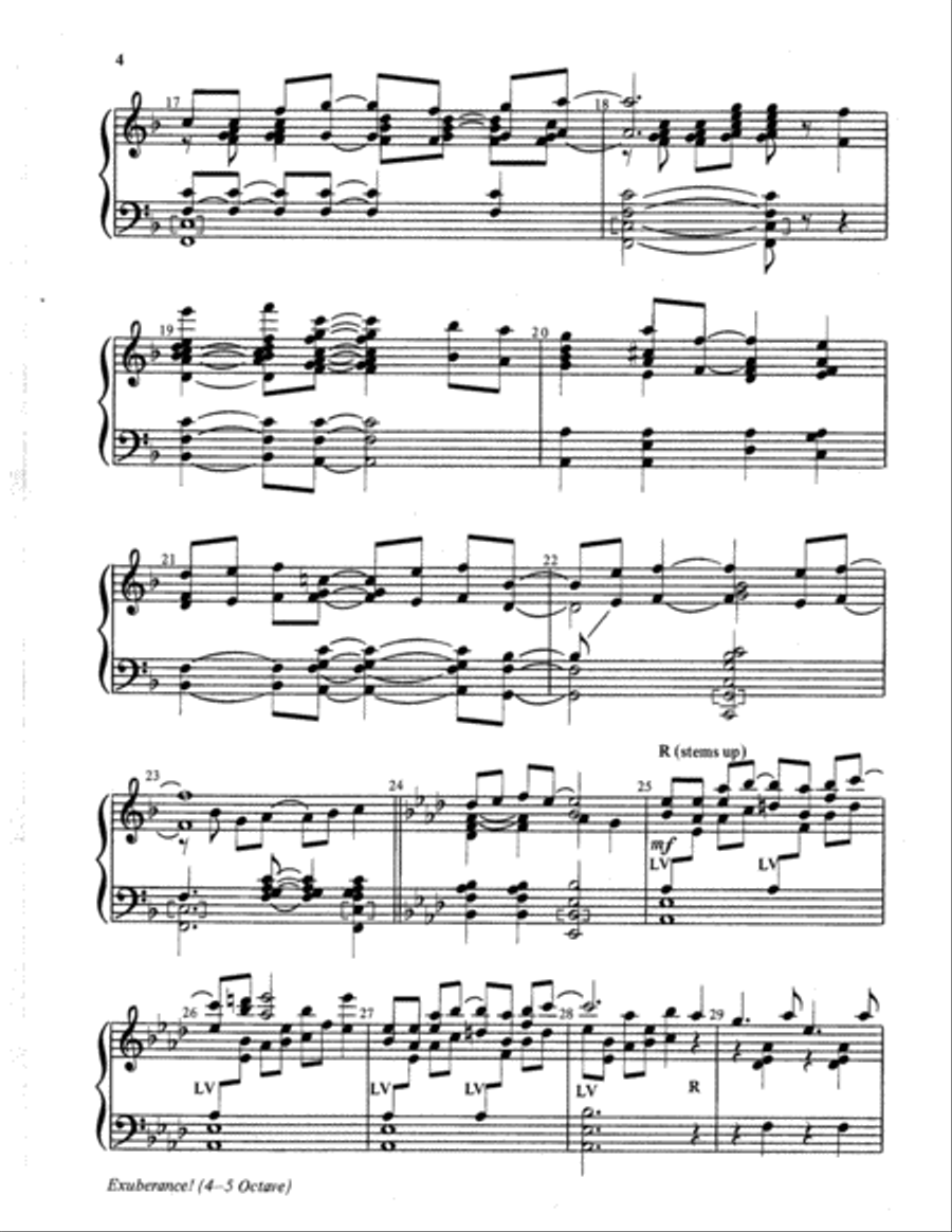Exuberance 5-Octaves scores gallery preview page 4