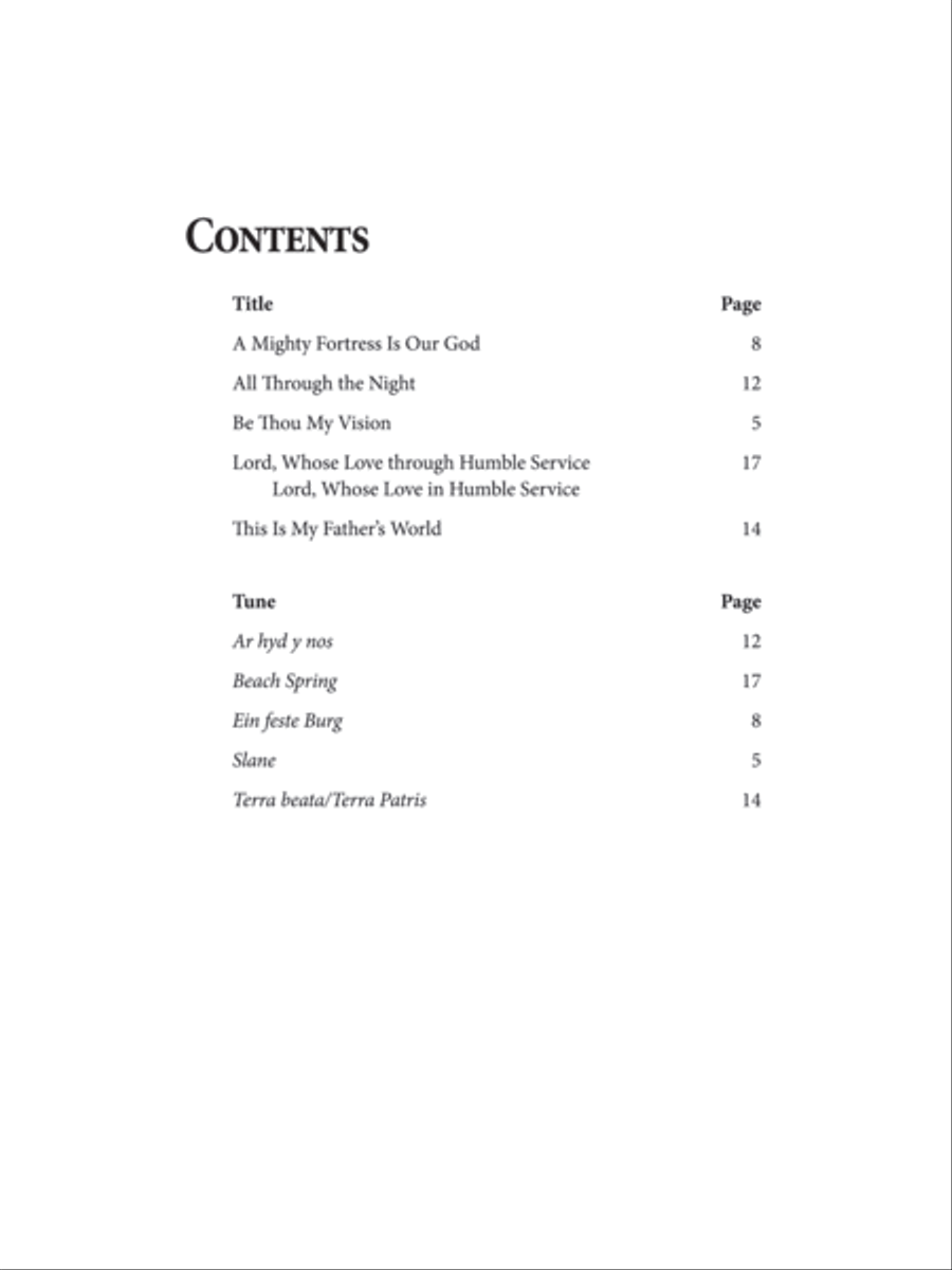 Be Thou My Vision Be Thou My Vision Organ scores gallery preview page 2