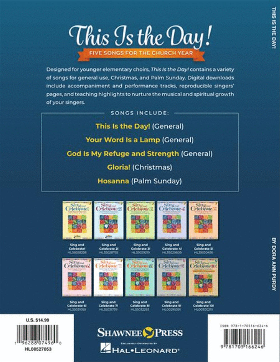 This Is the Day! Five Songs for the Church Year This Is the Day! Five Songs for the Church Year Unison Choir scores gallery preview page 8