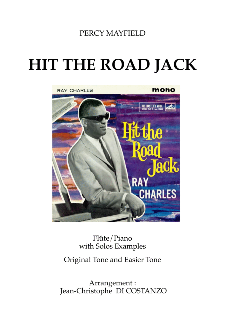 Hit The Road Jack Flute Solo scores gallery preview page 1