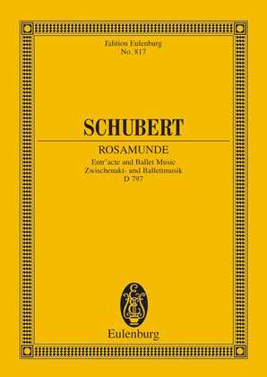 Book cover for Rosamunde, Op. 26, D. 797