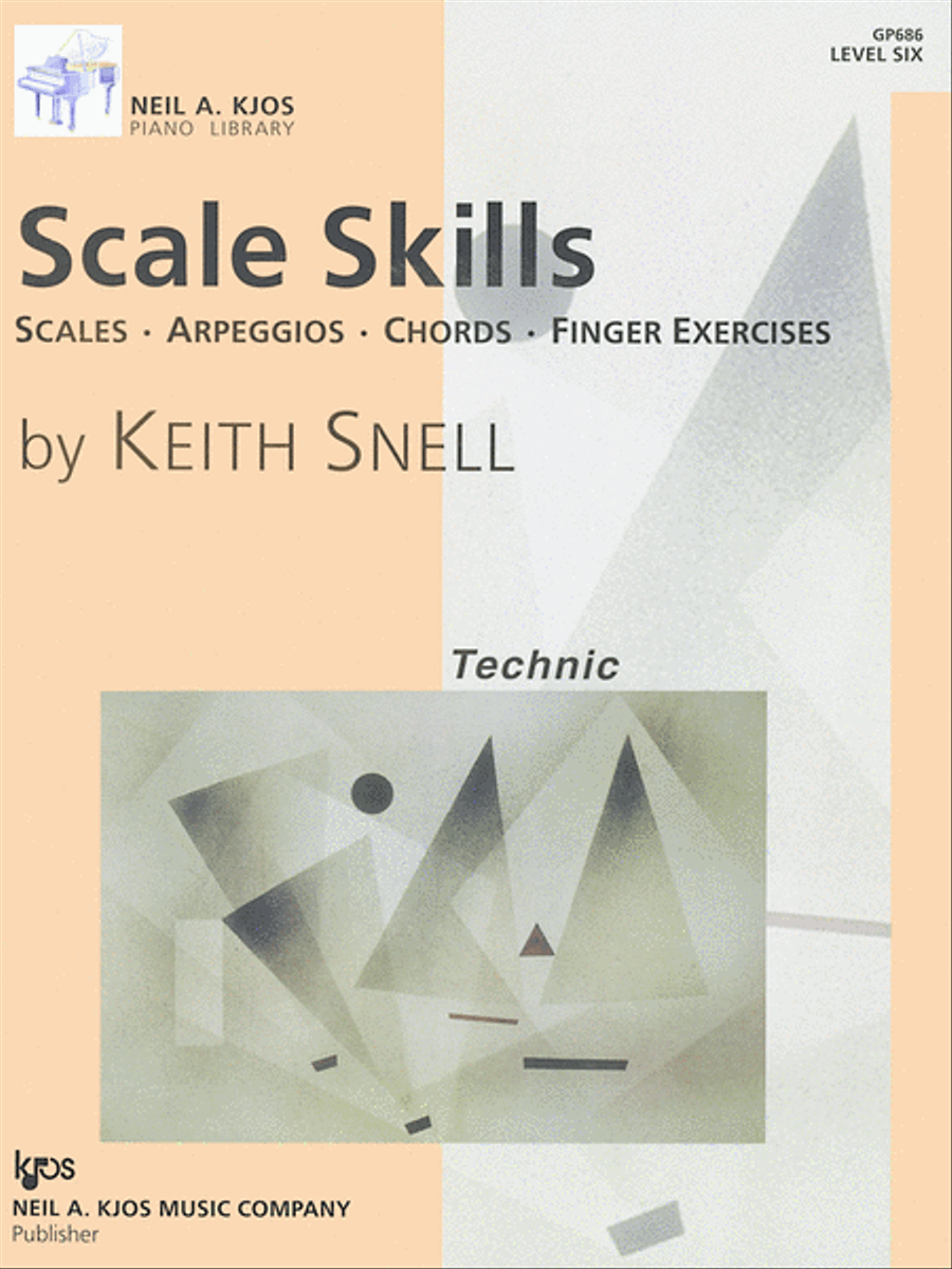 Scale Skills, Level 6 Piano Method scores gallery preview page 1