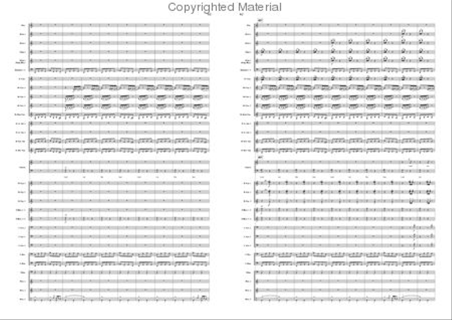 Brabantia Aeterna Concert Band scores gallery preview page 31