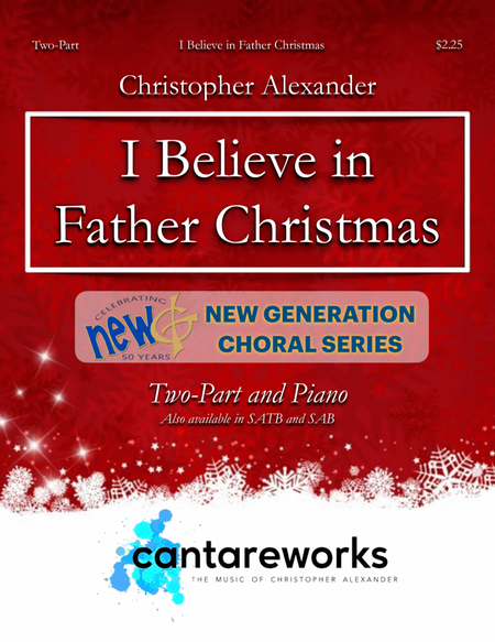I Believe in Father Christmas (Two-Part) image number null