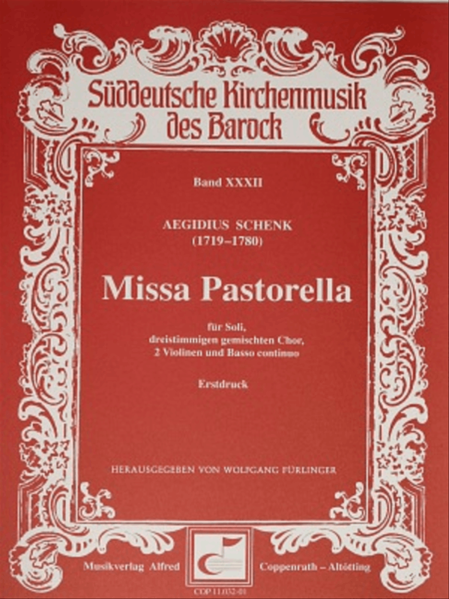Missa Pastorella Missa Pastorella Basso Continuo scores gallery preview page 1
