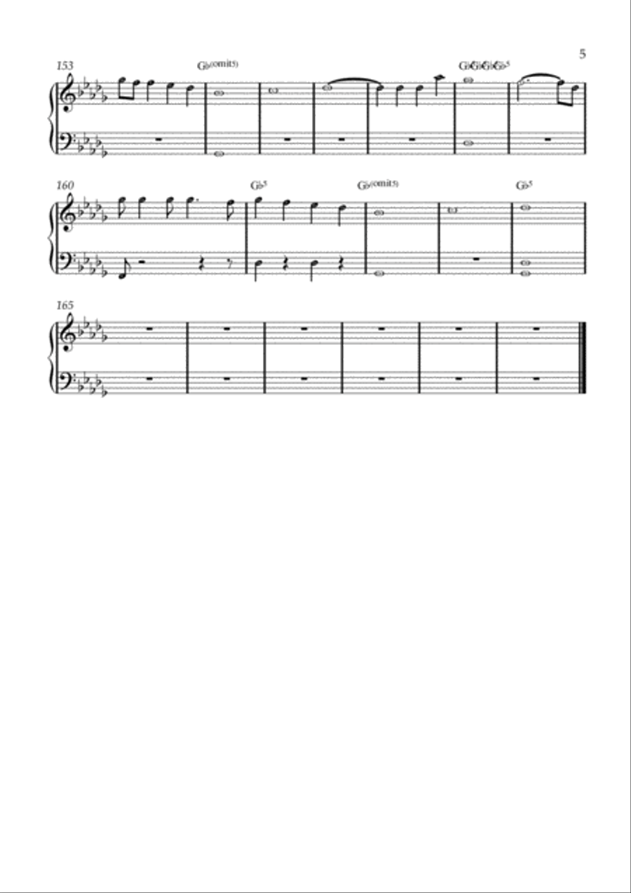 Inexplicavel Amor Piano, Vocal, Guitar scores gallery preview page 5