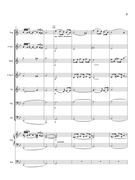 Albinoni: Adagio in G Minor - For Brass Octet and Organ image number null