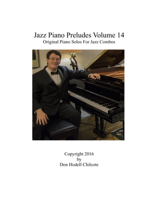 Book cover for Jazz Piano Preludes, Volume 14