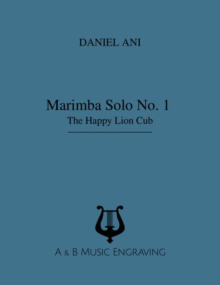 Marimba Solo No. 1 (The Happy Lion Cub) image number null