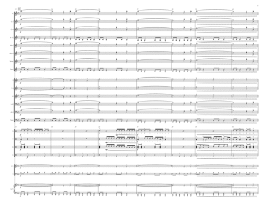 The Kids Aren't Alright Marching Band scores gallery preview page 5