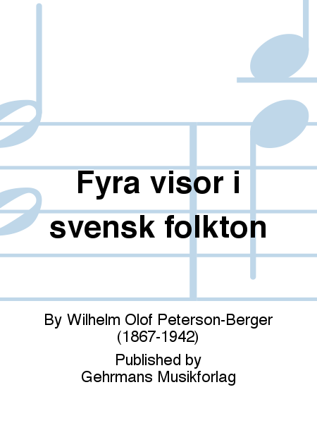 Fyra visor i svensk folkton