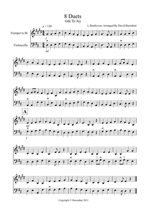 8 Duets for Trumpet and Cello