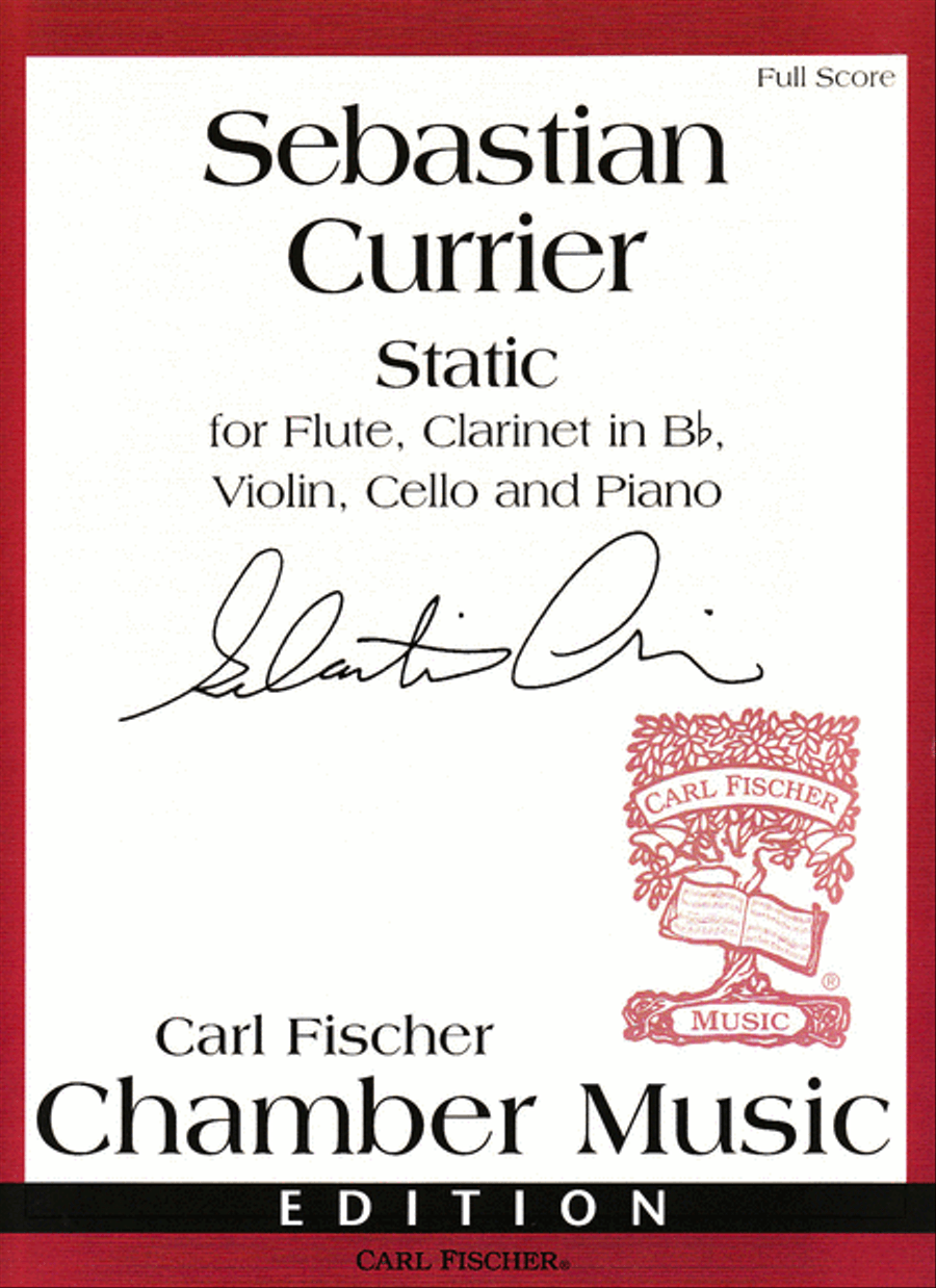 Static B-Flat Clarinet scores gallery preview page 1