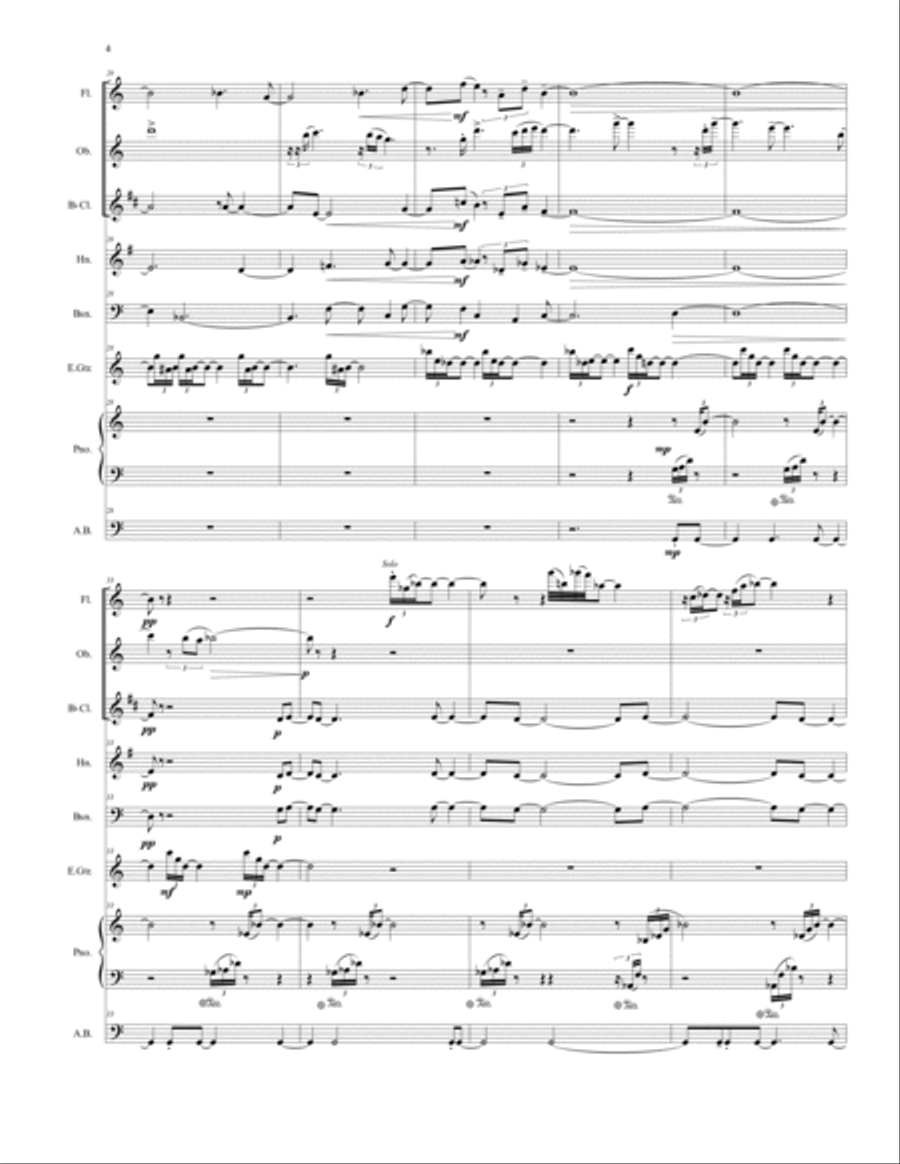 Giuseppe D'Angelo: MILES' HIDDEN FILES (ES-22-042) - Score Only Large Ensemble scores gallery preview page 6