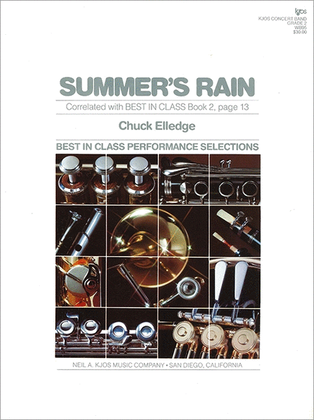 Book cover for Summer's Rain