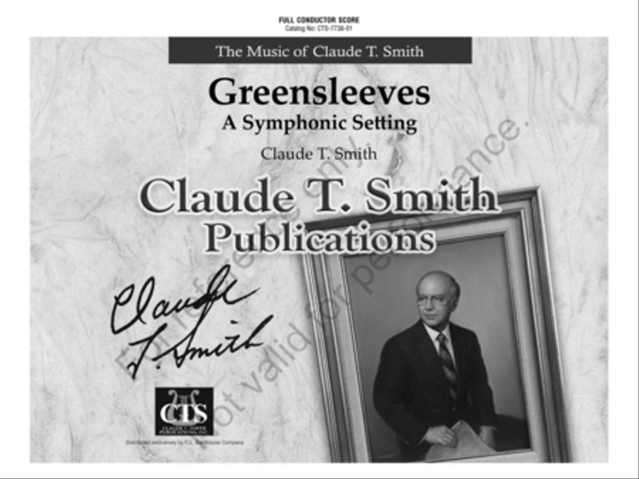 Greensleeves Greensleeves Concert Band scores gallery preview page 2