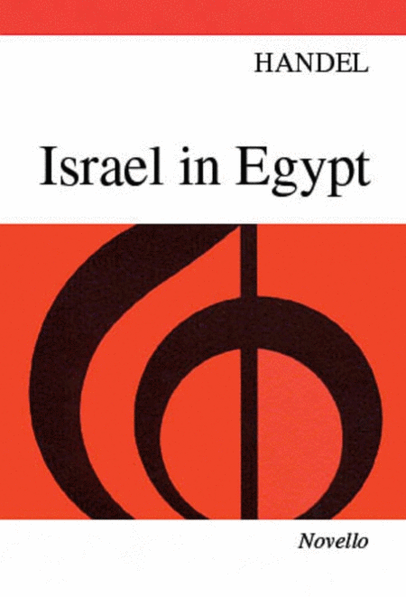 Handel - Israel In Egypt Vocal Score