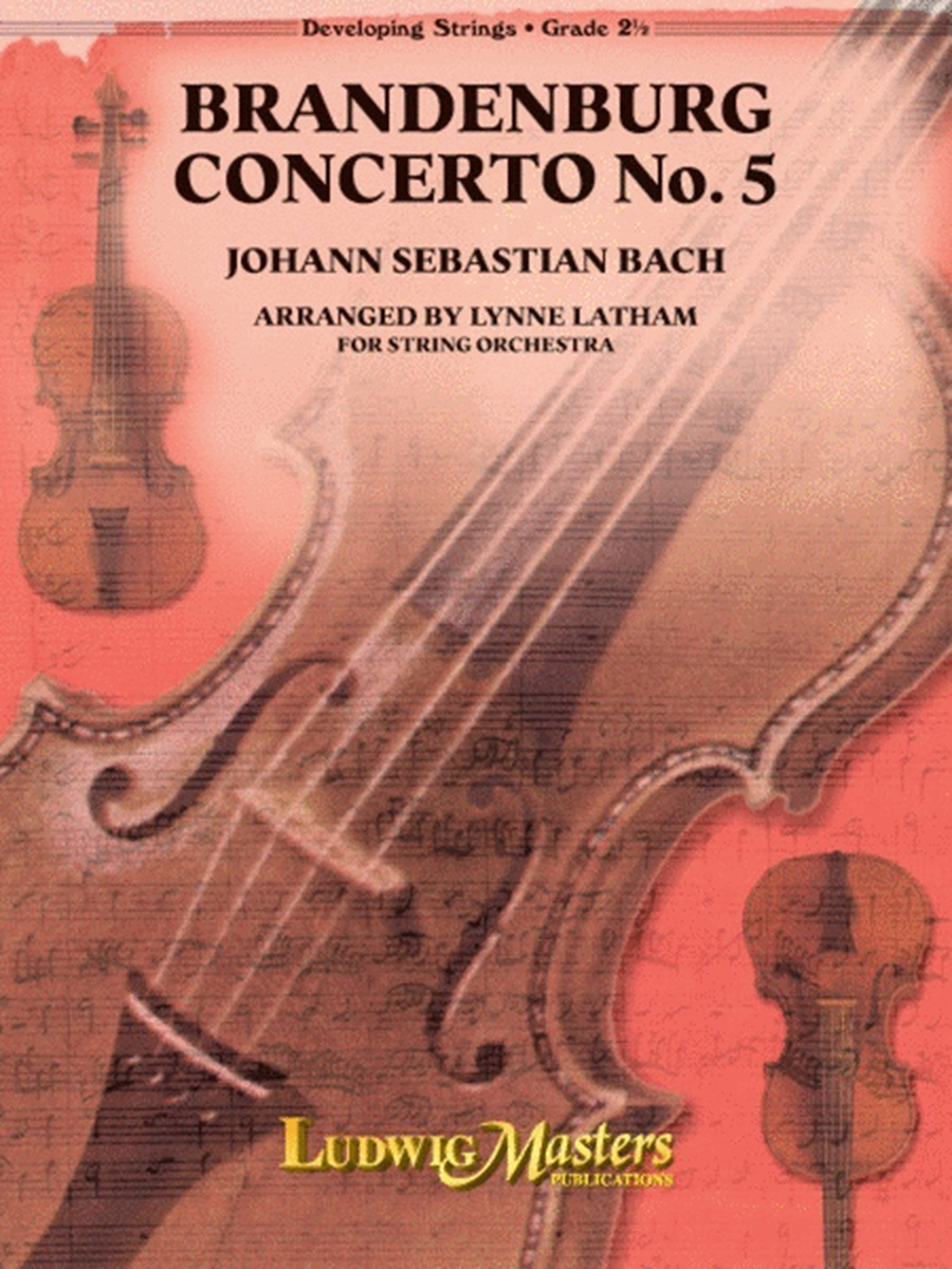 Brandenburg Concerto No 5 So2.5 Sc/Pts