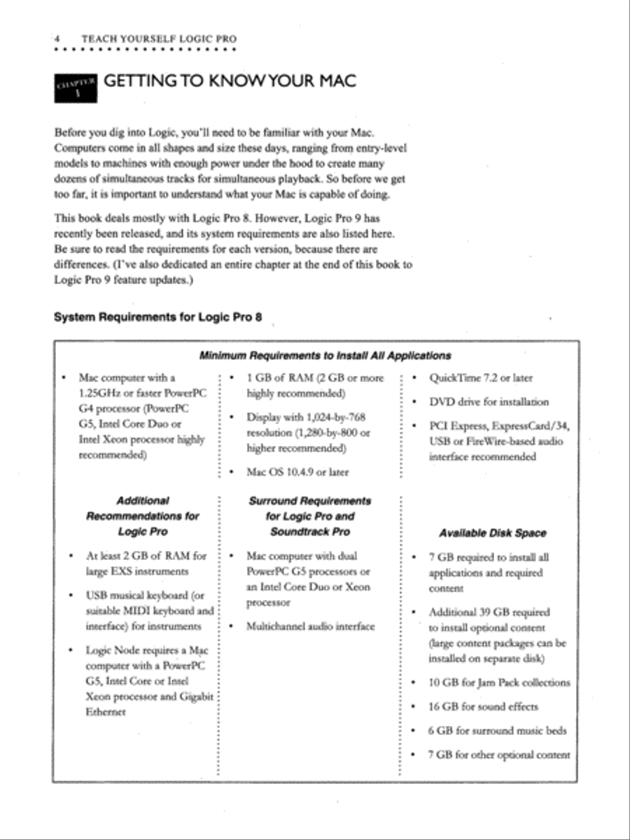 Alfred's Teach Yourself Logic Pro/Express Textbook scores gallery preview page 3