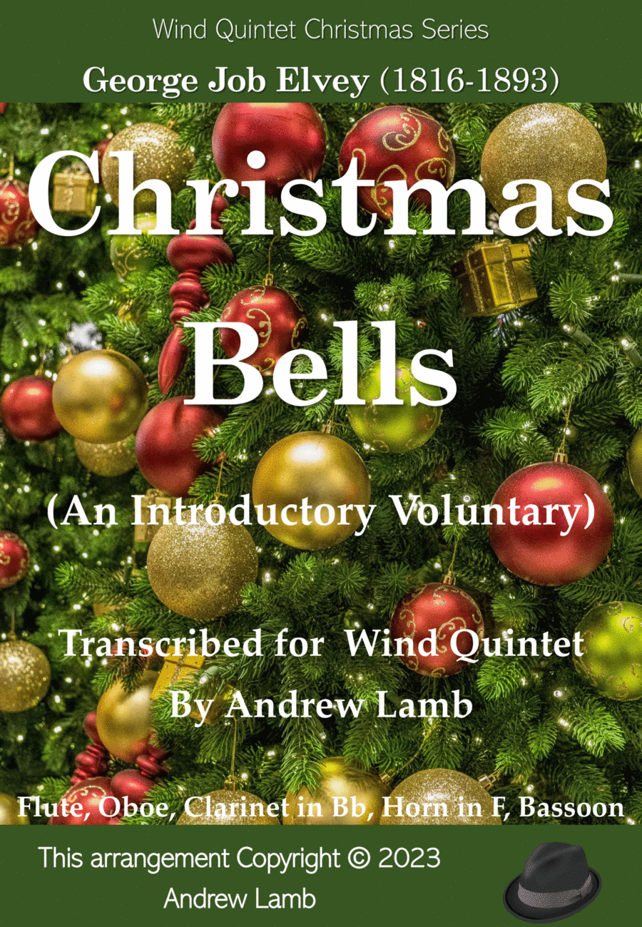 Christmas Bells (arr. for Wind Quintet) Woodwind Quintet scores gallery preview page 1