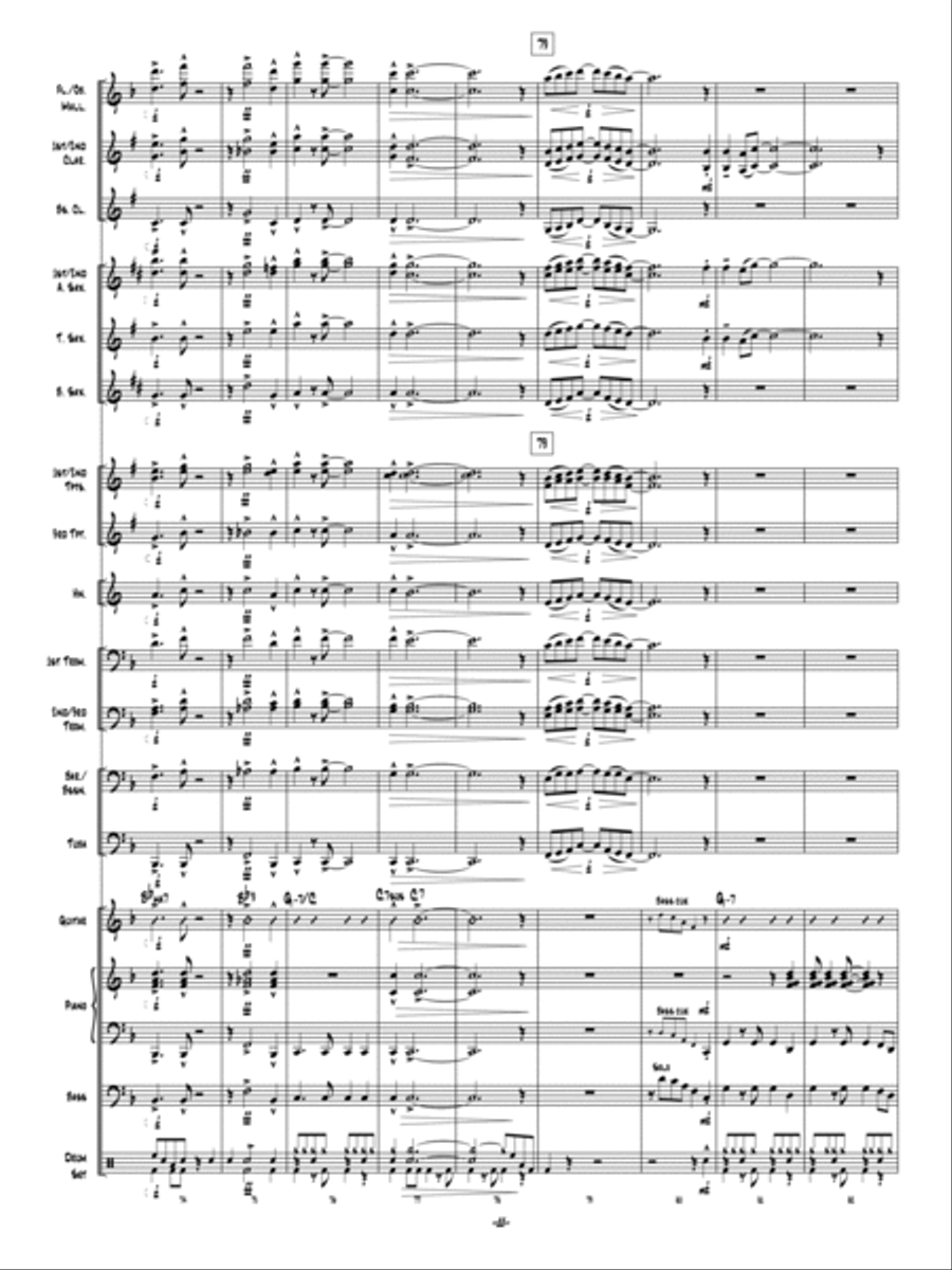 Lightly Latin Lightly Latin Concert Band scores gallery preview page 11