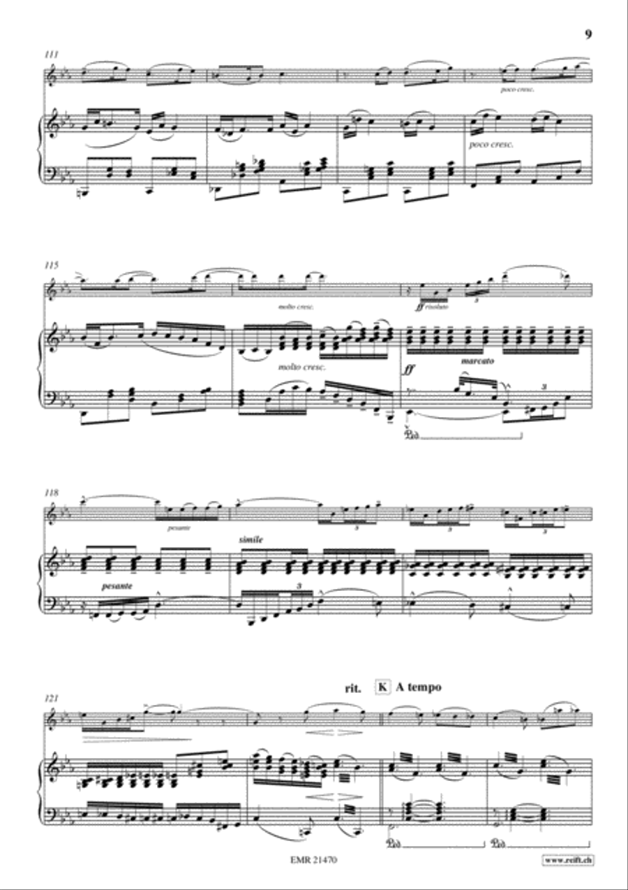 Concerto No. 8 Alto Recorder scores gallery preview page 9