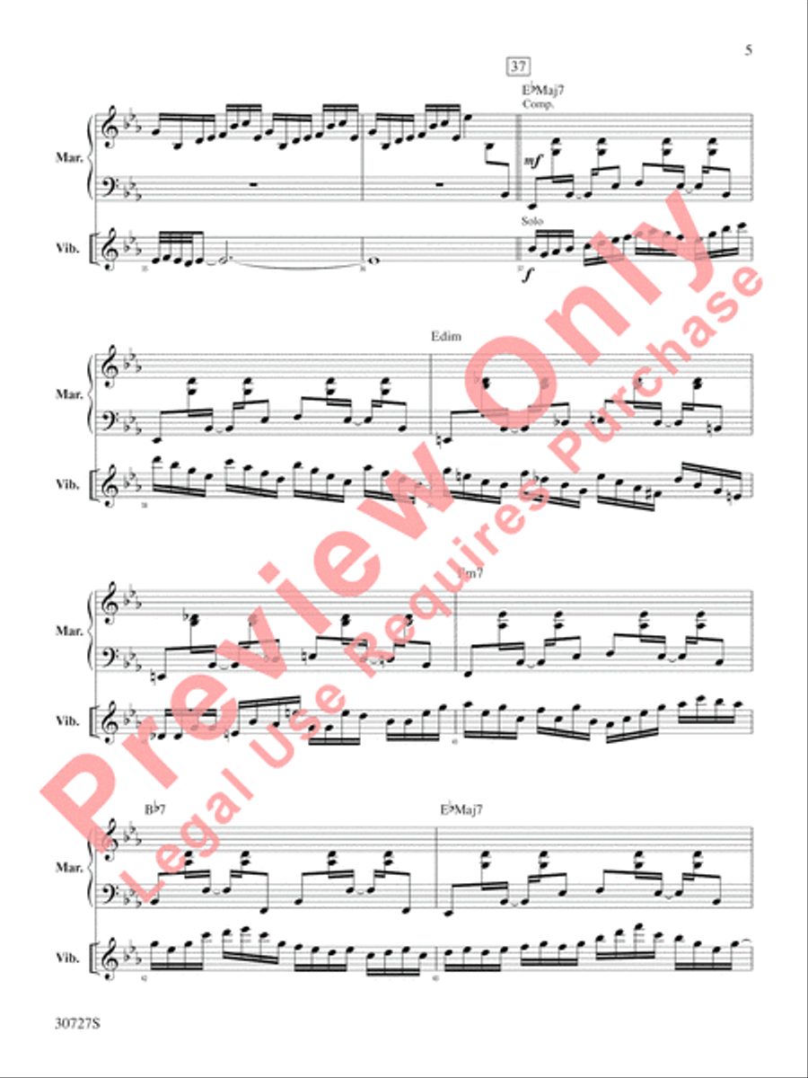 The Gershwin Mallet Collection Percussion scores gallery preview page 6