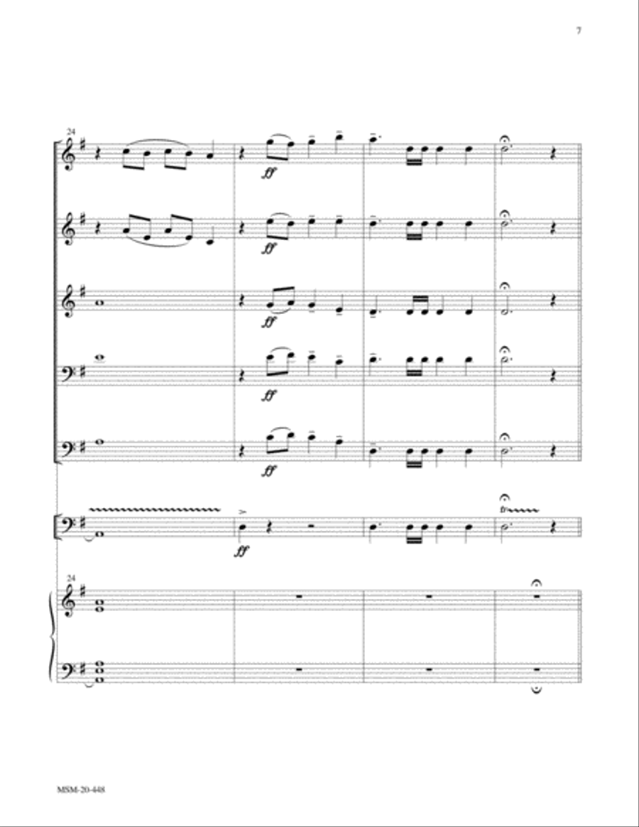 Engelberg Unison Choir scores gallery preview page 6