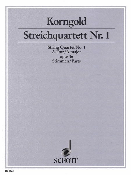 String Quartet No. 1 in A Major, Op. 16