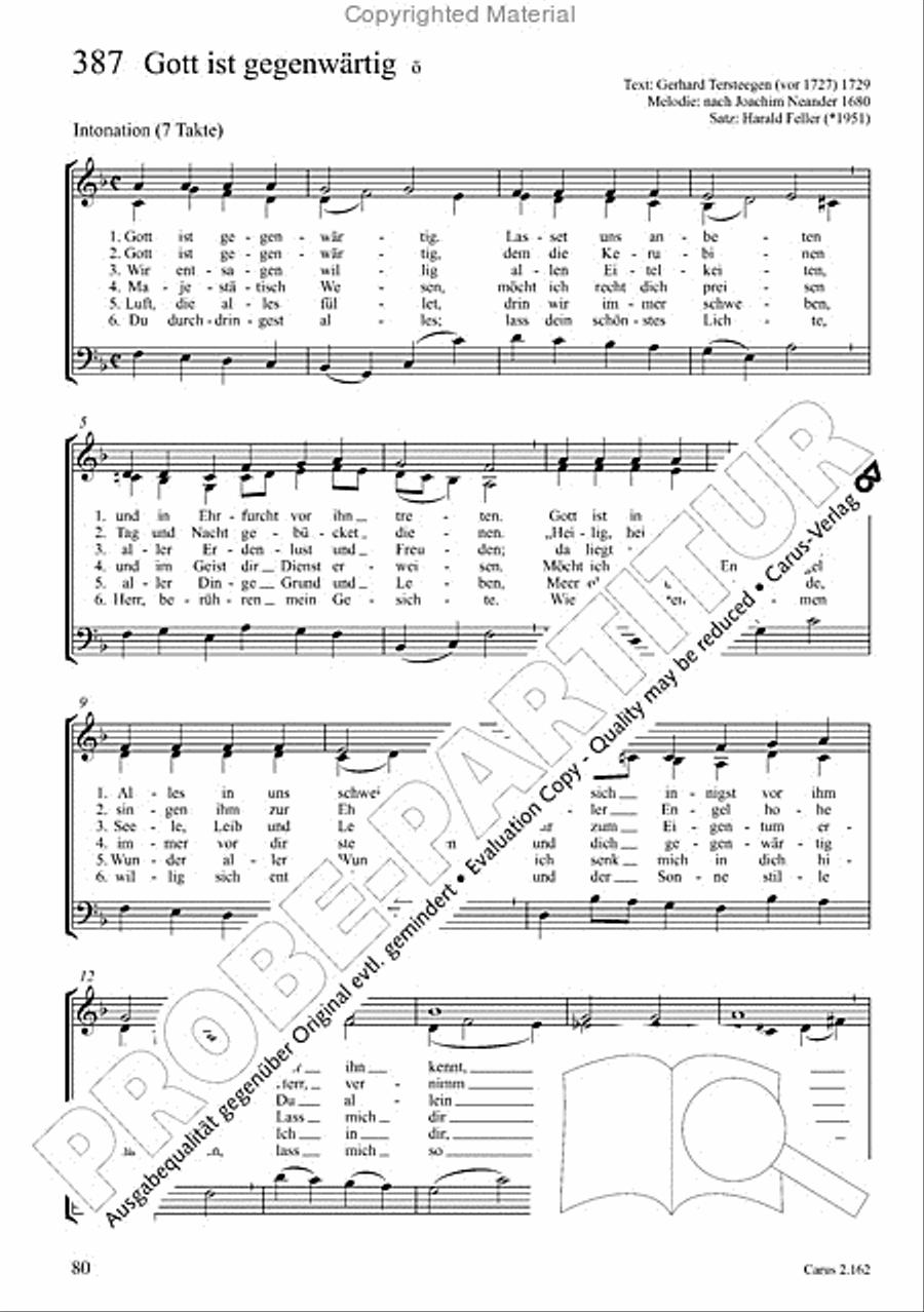 Chorbuch Gotteslob SAM 3-Part scores gallery preview page 81