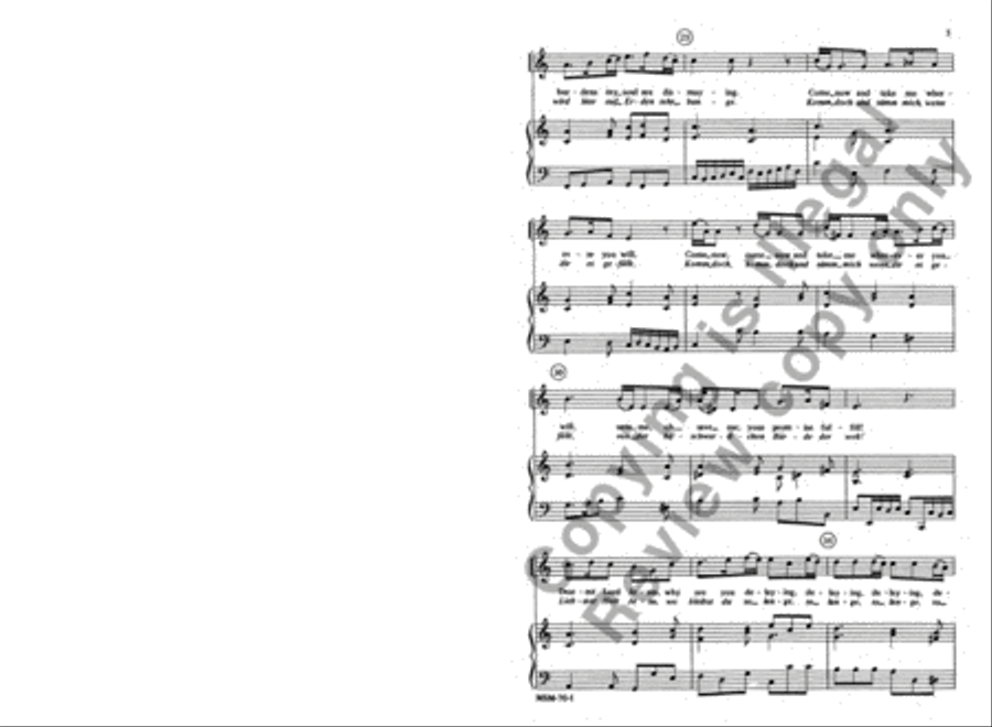 Dearest Lord Jesus, Why Are You Delaying SSATB scores gallery preview page 4