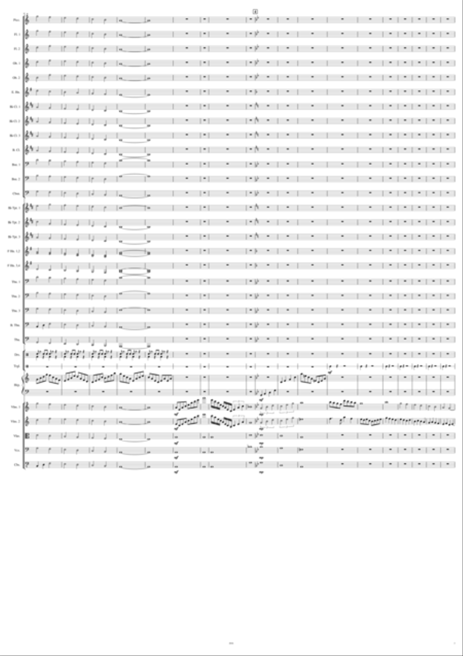 Forest of the Dead Forest of the Dead Full Orchestra scores gallery preview page 3