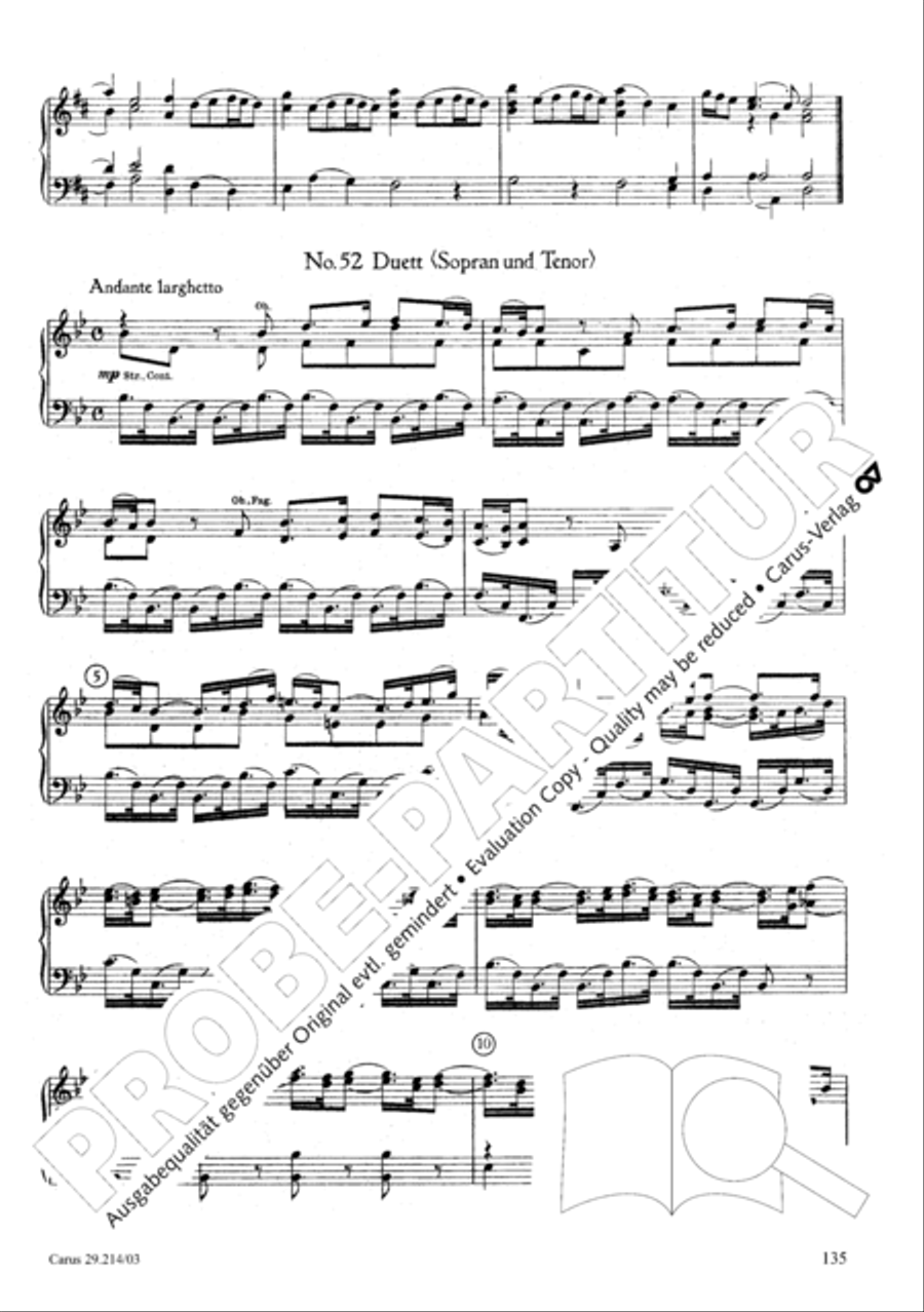 L'Allegro, il Pensieroso ed il Moderato TB scores gallery preview page 136