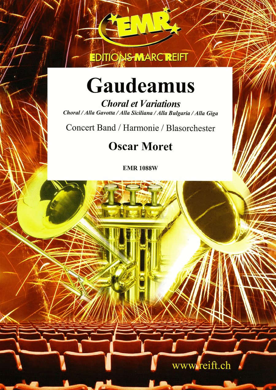 Gaudeamus Concert Band scores gallery preview page 1
