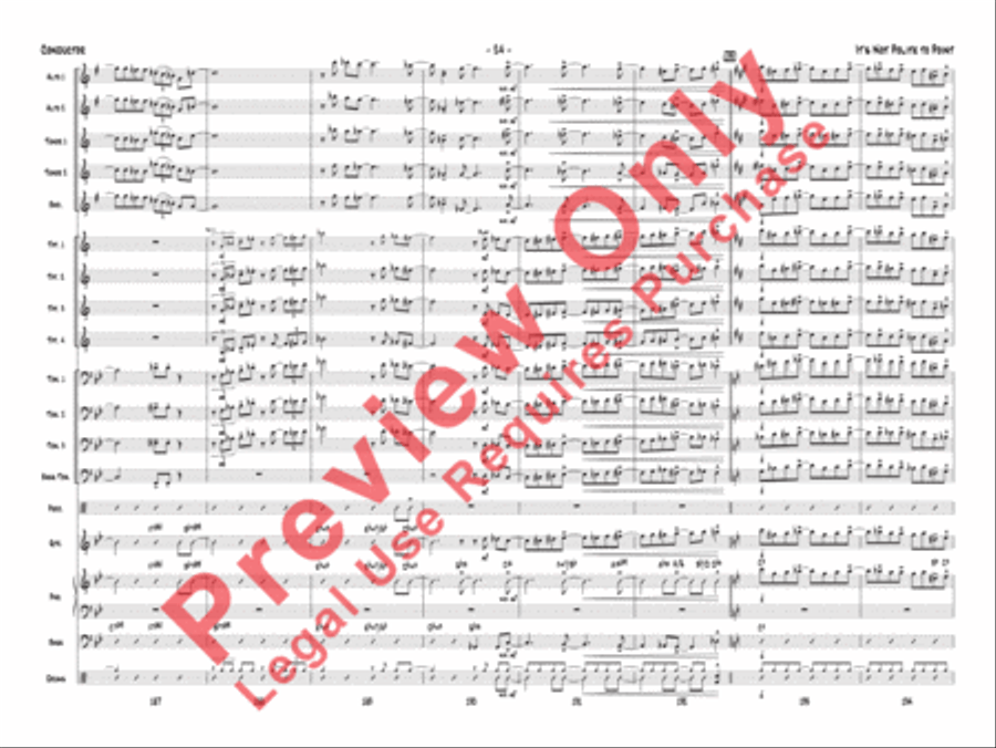 It's Not Polite to Point Jazz Ensemble scores gallery preview page 27
